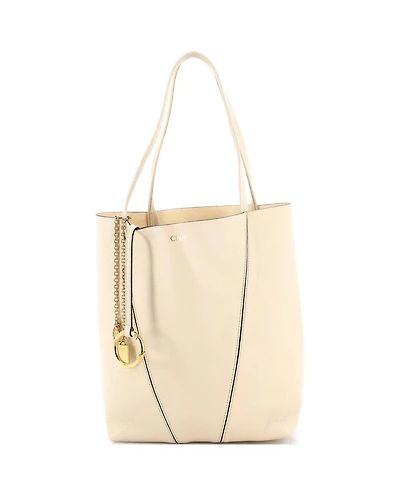 Pre-Owned Chloe Medium Spin Tote Leather