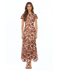 Alexia Admor Women's Kaelith Ruffle Sleeve Dress