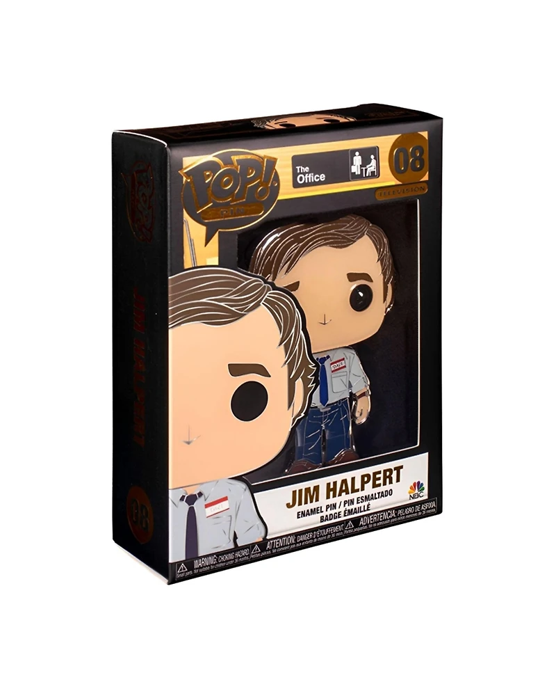 Funko The Office 3 Inch Funko Pop Pin | Jim Halpert
