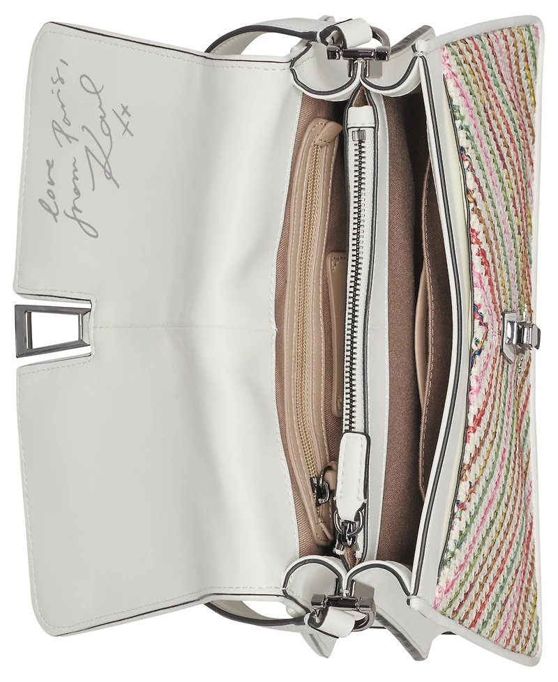 Karl Lagerfeld Paris Mercerie Medium Shoulder Bag