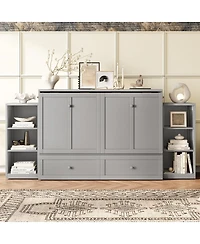Streamdale Furniture Murphy bed with storage drawers & shelves
