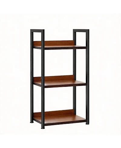 Yigii Multifunctional Bookshelf - Modern Design, Waterproof Panels, Easy Assembly
