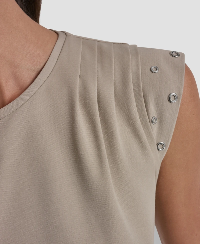 Dkny Women's Stud-Detail Sleeveless Top