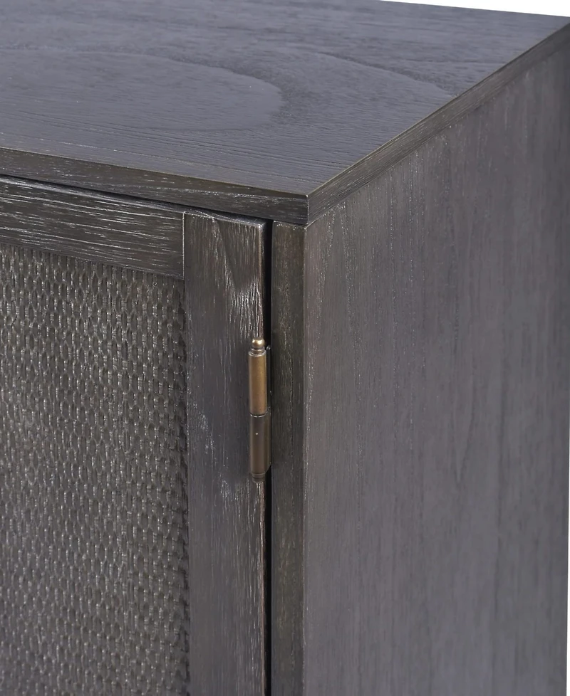 Hopper Studio 34" Wood Sophia 2-Door Accent Cabinet