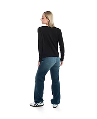 Wilt Clothing Women's Long Sleeve with Asymmetrical Hem Tee