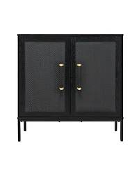 Hopper Studio 34.35" Wood Sophia Wooden 2-Door Accent Cabinet