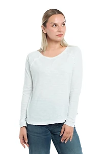 Wilt Clothing Women's Raglan Long Sleeve Tee