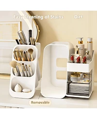 Yigii Large Makeup Organizer with Drawers for Skincare & Essentials