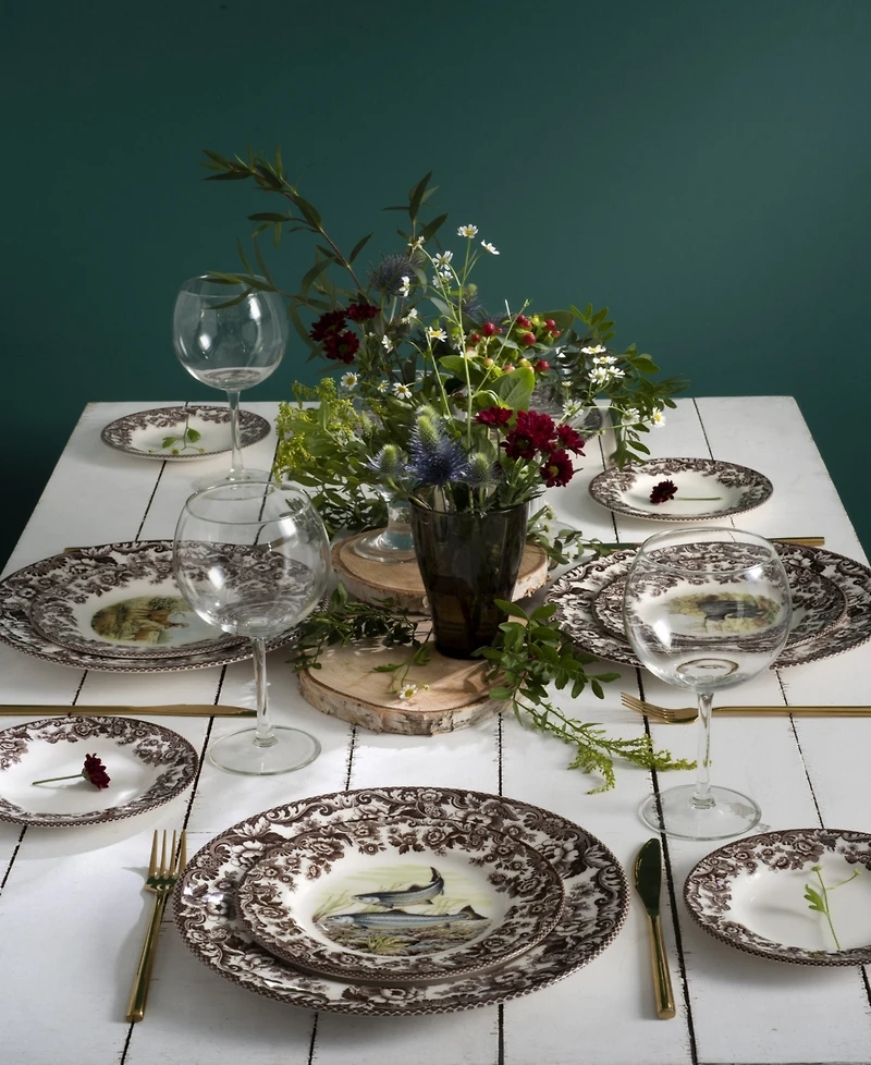 Spode Woodland Red Fox Salad Plate