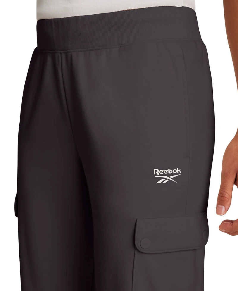 Reebok Women's Dual Entry Cargo Jogger Pants