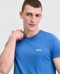 Boss Hugo Men's Short-Sleeve Sun Protection Rashguard Swim Shirt