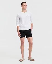 Boss Hugo Men's Long-Sleeve Uv Protection Rashguard Swim Shirt