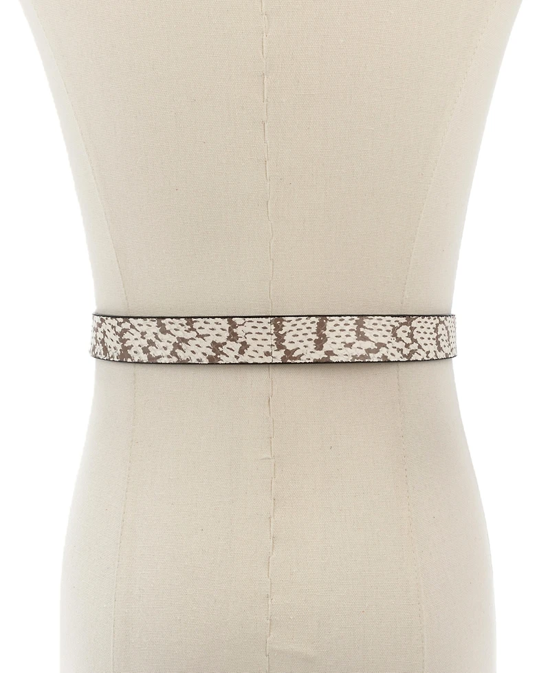 kate spade new york Printed Snake Belt