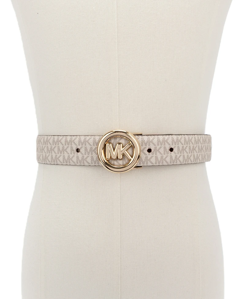 Michael Kors Women's Non-Reversible Leather Belt