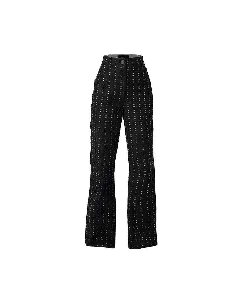 Ivonne Women's Textured Wide-Leg Jeans