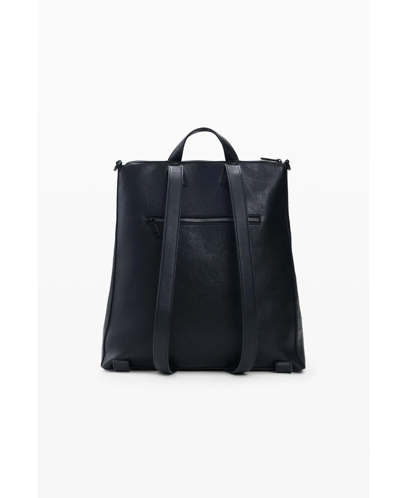 Desigual Women's Medium backpack with Mickey Mouse appliques