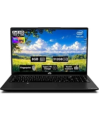 Nimo 15.6" Fhd Ips Student Laptop 8GB Ram 512GB Ssd, 4 Cores 13th Gen Intel N150 3.6GHz Fingerprint Wi-Fi 6