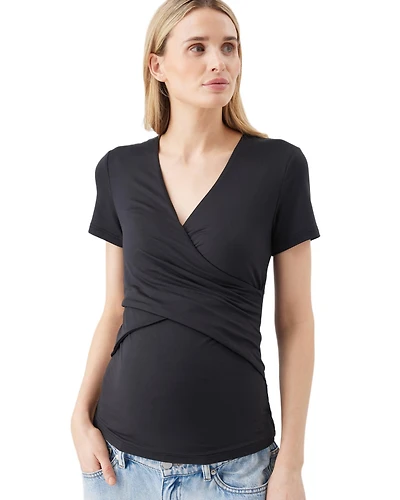 Ripe Maternity Luxe Knit Embrace Nursing Tee