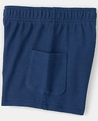 Carter's Boys' Toddler 2T-5T Car Collared Top & Shorts, 2-Piece Set