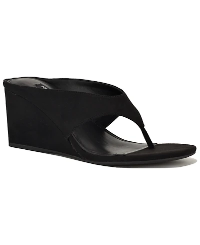 Nine West Women's Jadde Slip-On Wedge Sandals