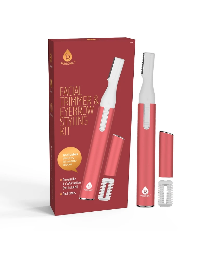 Pursonic Precision Beauty Duo: Painless Electric Shaver
