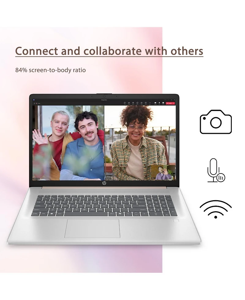 Hp Essential 17.3" Traditional Laptop Intel Core Ultra 5 16GB Ram Intel Graphics 1TB Ssd Storage Windows 11 Home 60Hz