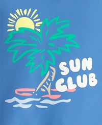 Carter's Baby Boys' Tropical Beach Rashguard Trunk, 2-Piece Set