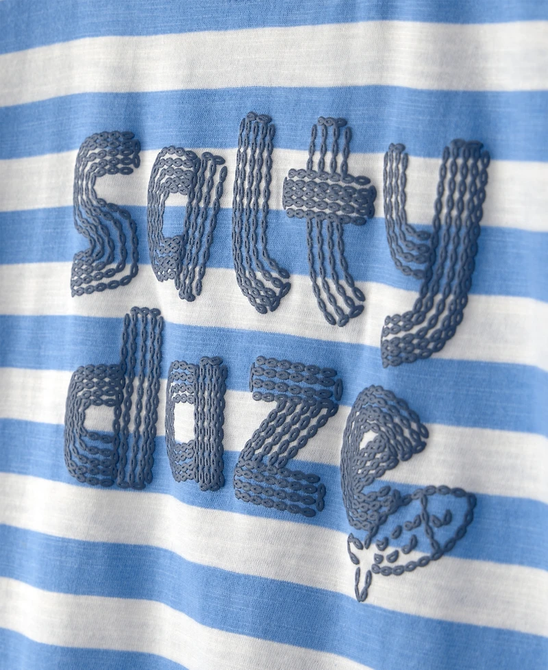 Carter's Boys' Toddler 2T-5T Salty Daze Graphic Striped T-Shirt