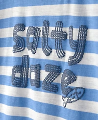 Carter's Boys' Toddler 2T-5T Salty Daze Graphic Striped T-Shirt