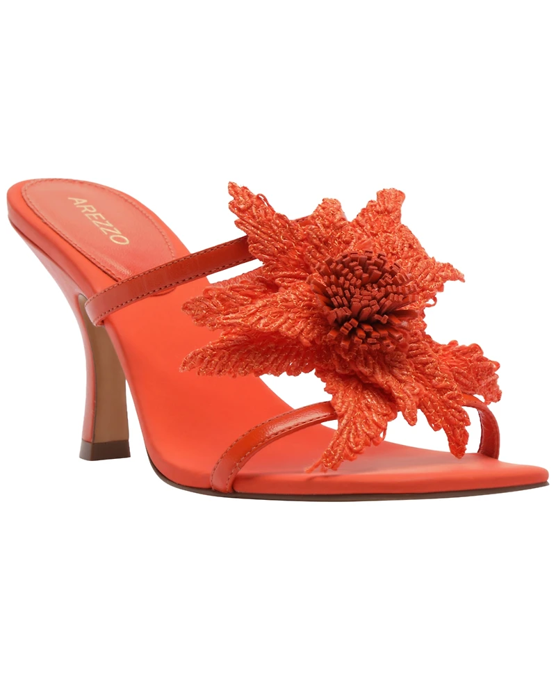 Arezzo Women's Cali High Stiletto Dress Sandals