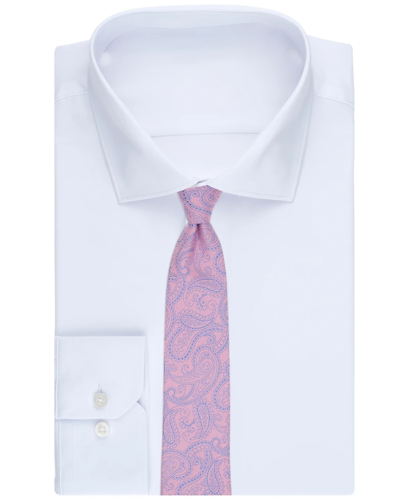 Club Room Men's Athleas Paisley Tie, Exclusively at Macy's