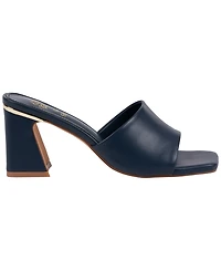 Gc Shoes Women's Soho Square Toe Block Heel Dress Sandals