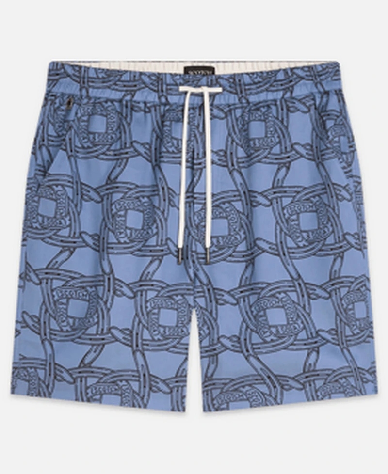 Scotch & Soda Men's Printed Bermuda Shorts