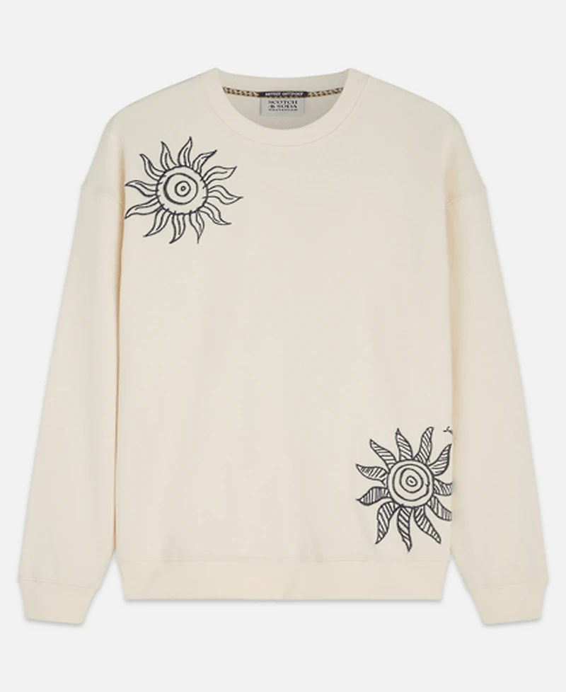 Scotch & Soda Men's Embroidered Regular-Fit Sweatshirt