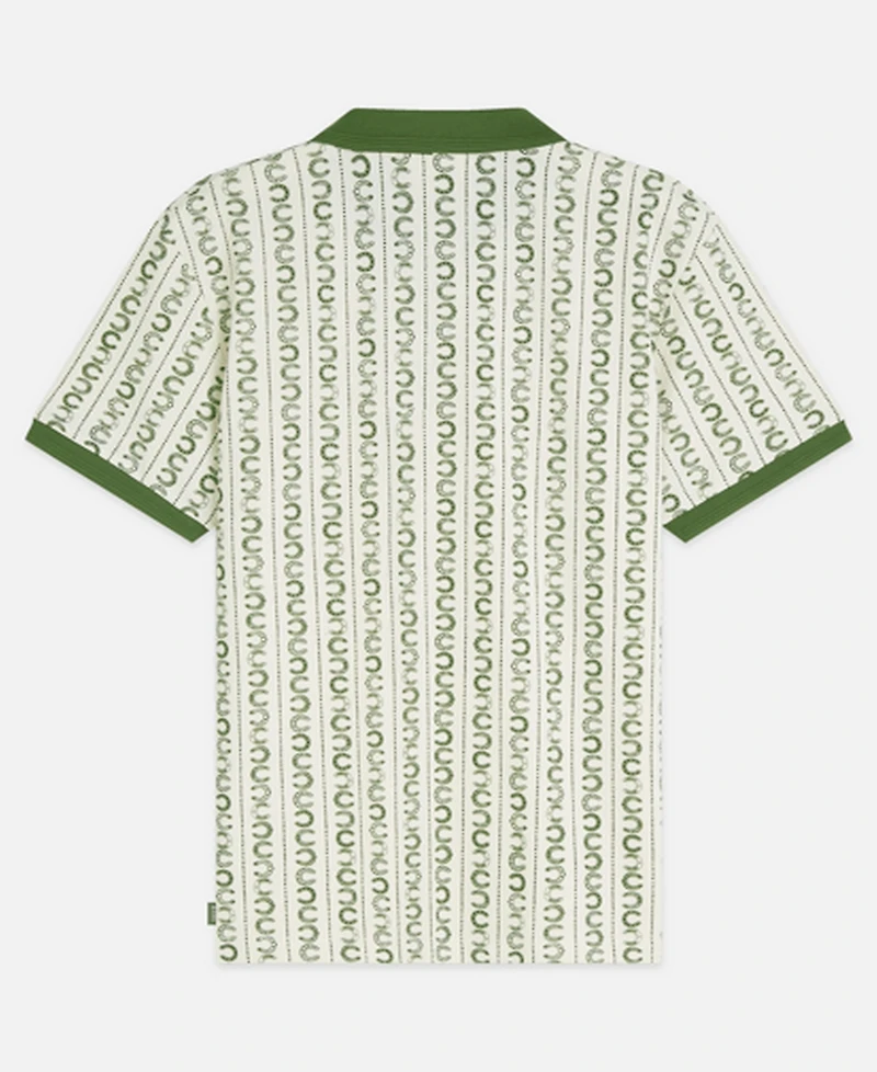 Scotch & Soda Men's Micro-Printed Regular-Fit Polo Shirt