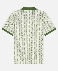 Scotch & Soda Men's Micro-Printed Regular-Fit Polo Shirt