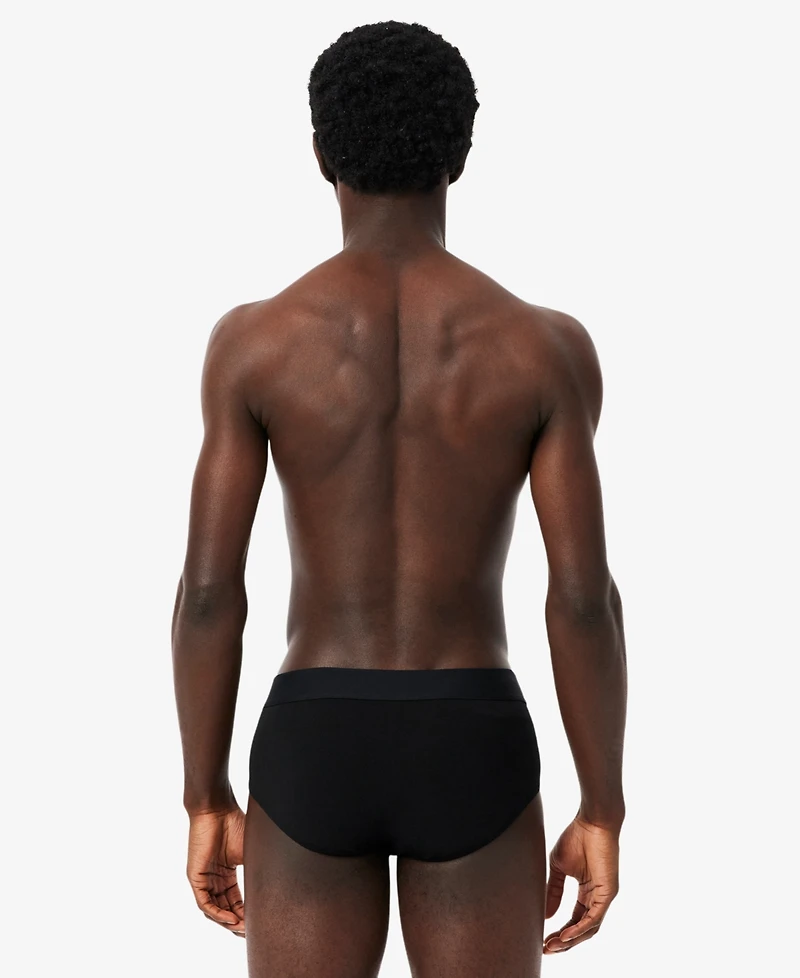 Lacoste Men's Regular-Fit Briefs, 3-Pack