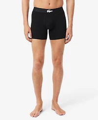 Lacoste Men's Regular-Fit Boxer Briefs, 3-Pack