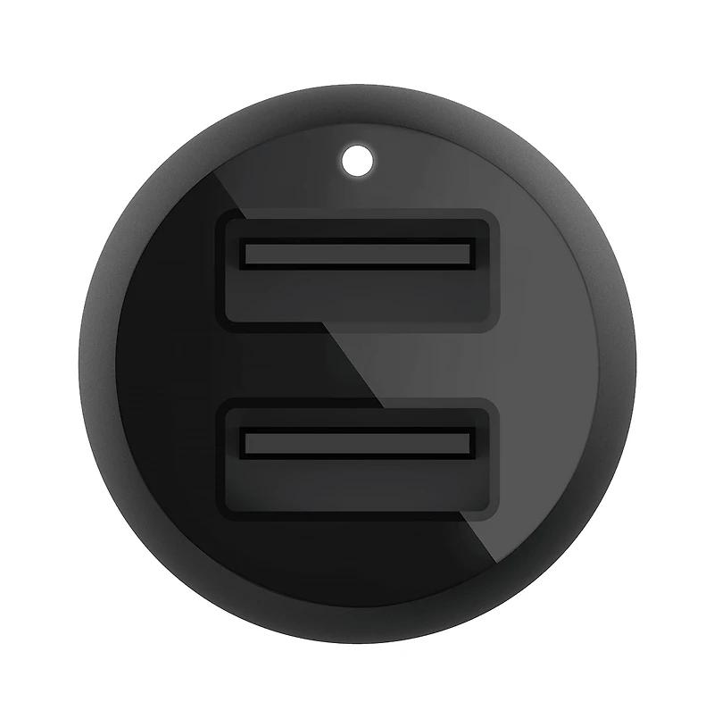 Belkin BoostCharge Dual Usb-a Car Charger 24W and Usb-a to Lightning Cable