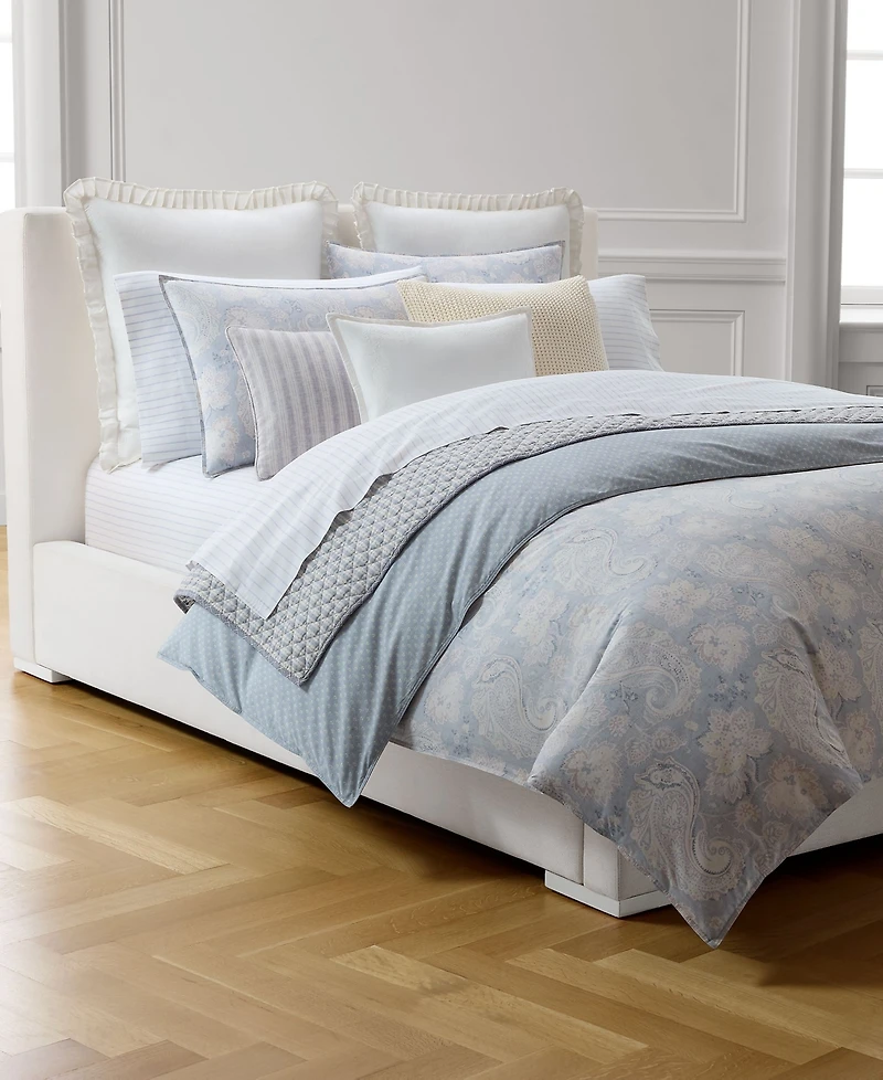 Lauren Ralph Lauren 3-Pc. Leigh Paisley Comforter Set, King