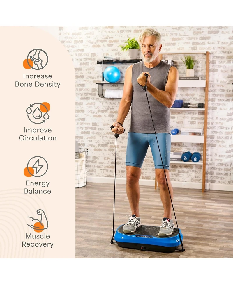 LifePro Waver Mini Vibration Plate – Whole Body Vibration Machine for Weight Loss, Toning & Wellness