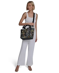 Karl Lagerfeld Paris Voyage Small Tote Bag