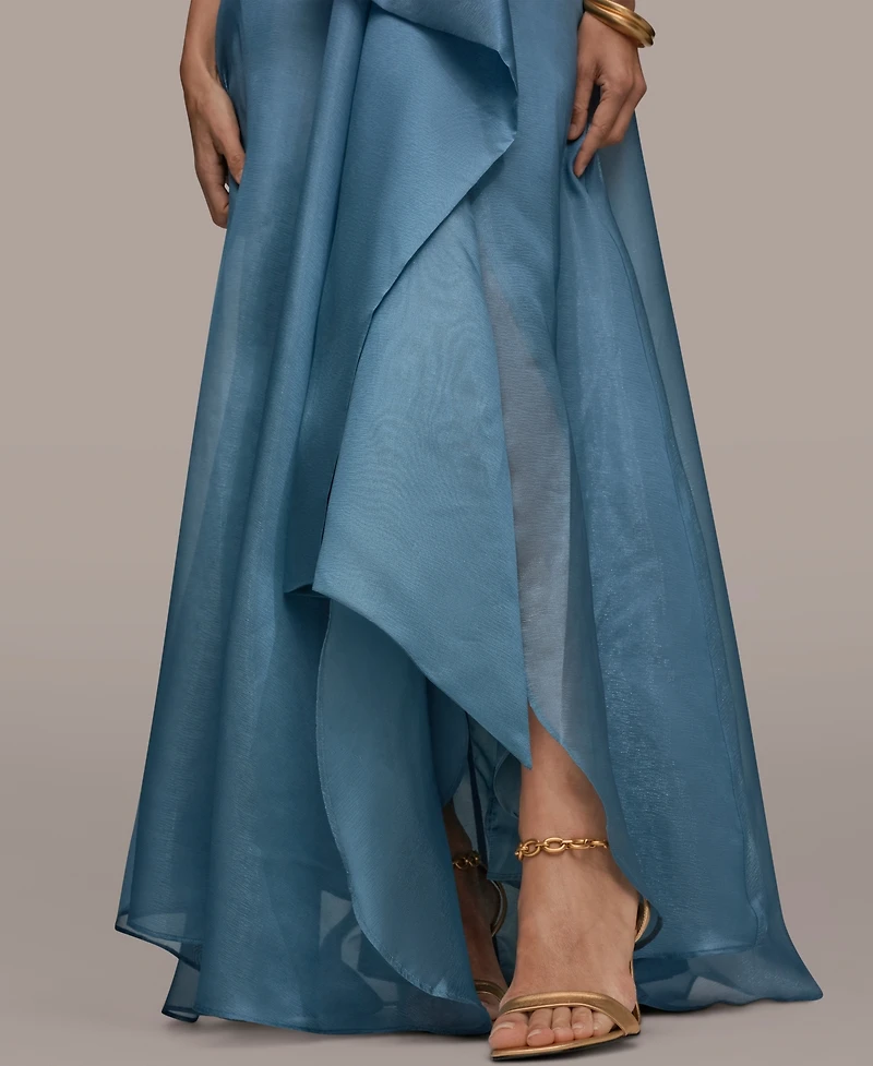 Donna Karan New York Women's Strapless Surplus Ball Gown