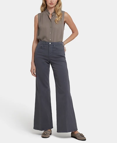 Nydj Women's Mia Palazzo High Rise Jeans