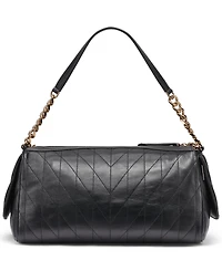 Karl Lagerfeld Paris Lafayette Medium Zip-Top Satchel Bag