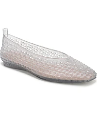 Naturalizer Women's Carla-Jelly Square Toe Flats