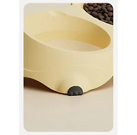 Aostirmotor Macaron Stainless Steel Pet Bowl Set, 2 x 600ml Bowls