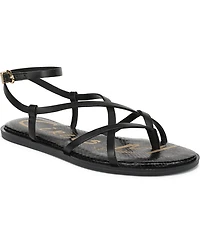 Circus Ny by Sam Edelman Women's Dakota Ankle Strap Strappy Flat Sandals