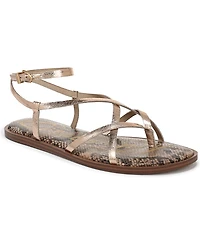 Circus Ny by Sam Edelman Women's Dakota Ankle Strap Strappy Flat Sandals