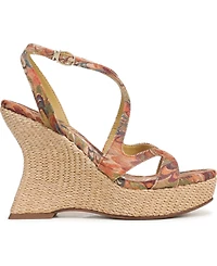 Circus Ny by Sam Edelman Women's Trina Woven Platform Wedge Sandals